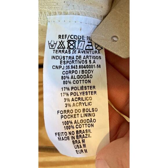 NWT Osklen Sweatpants Size Medium Women’s Beige - Picture 6 of 12